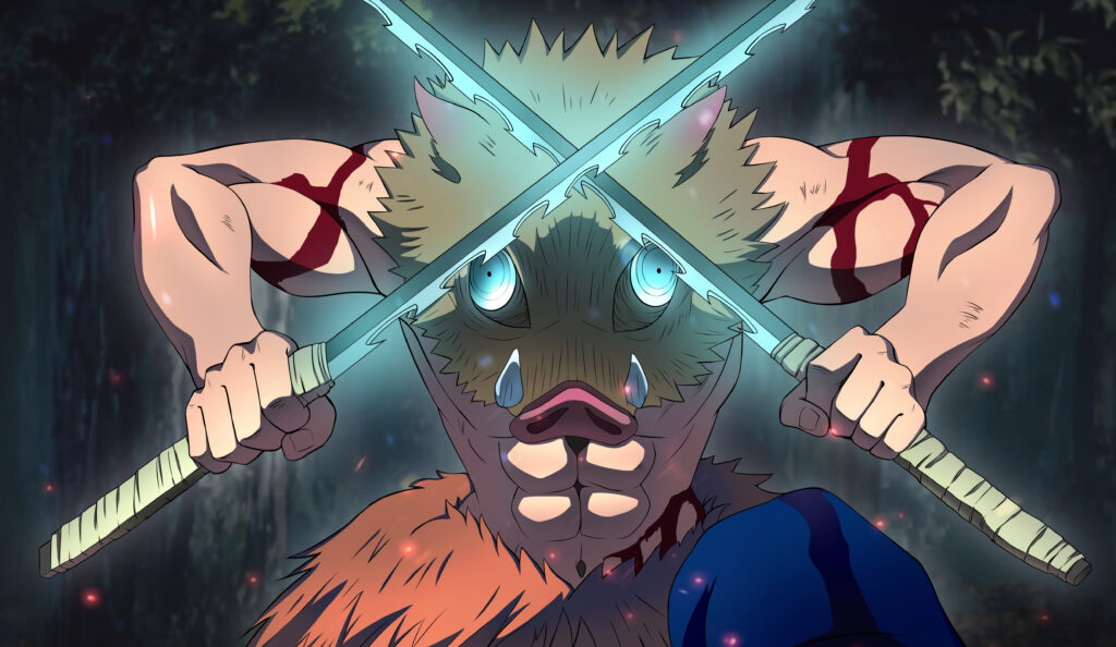 The Top 10 Strongest Demon Slayer Characters in Gaming World! 5 Inosuke Hashibira demon slayer