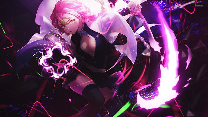 The Top 10 Strongest Demon Slayer Characters in Gaming World! 8 Mitsuri Kanroji demon slayer